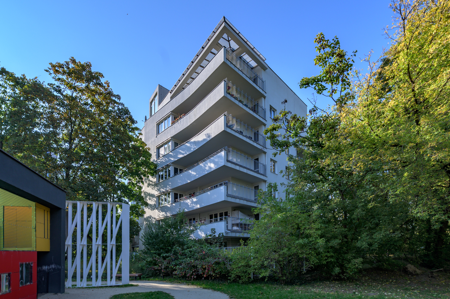 Zdjęcie architektury budynku Budynek mieszkalny